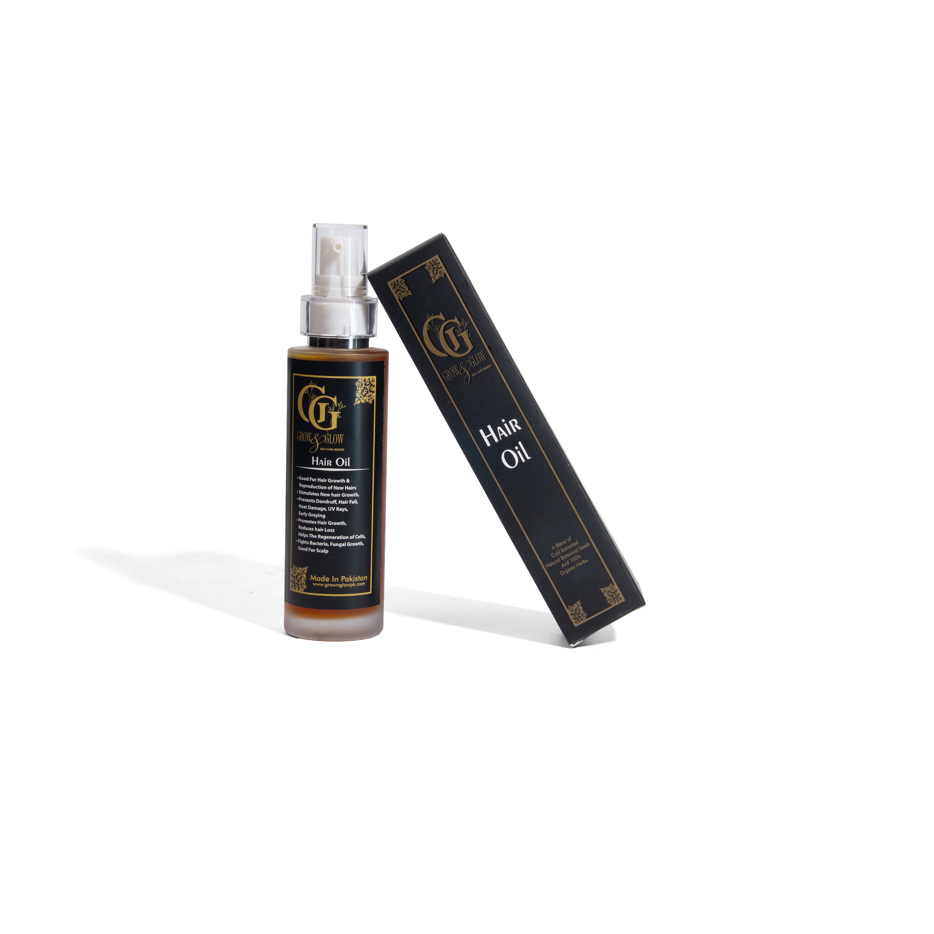 Grow &amp; Glow Hair Oil 100ml