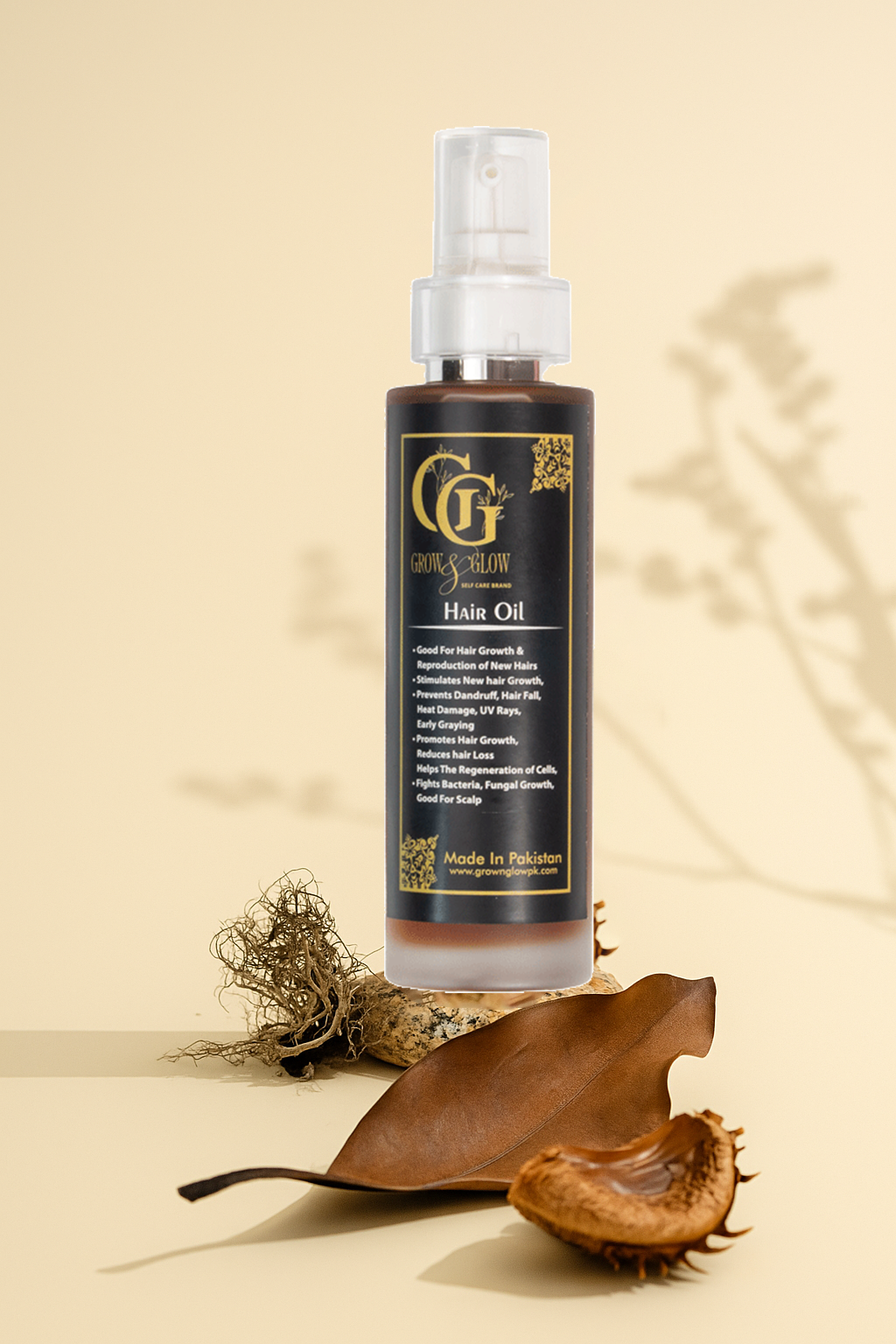 Grow &amp; Glow Hair Oil 100ml